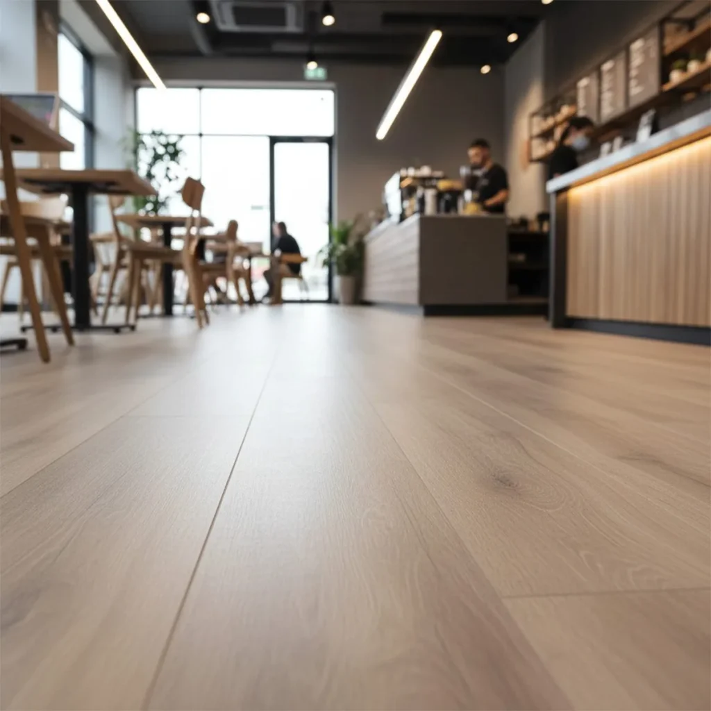 咖啡廳塑膠地板示意圖 