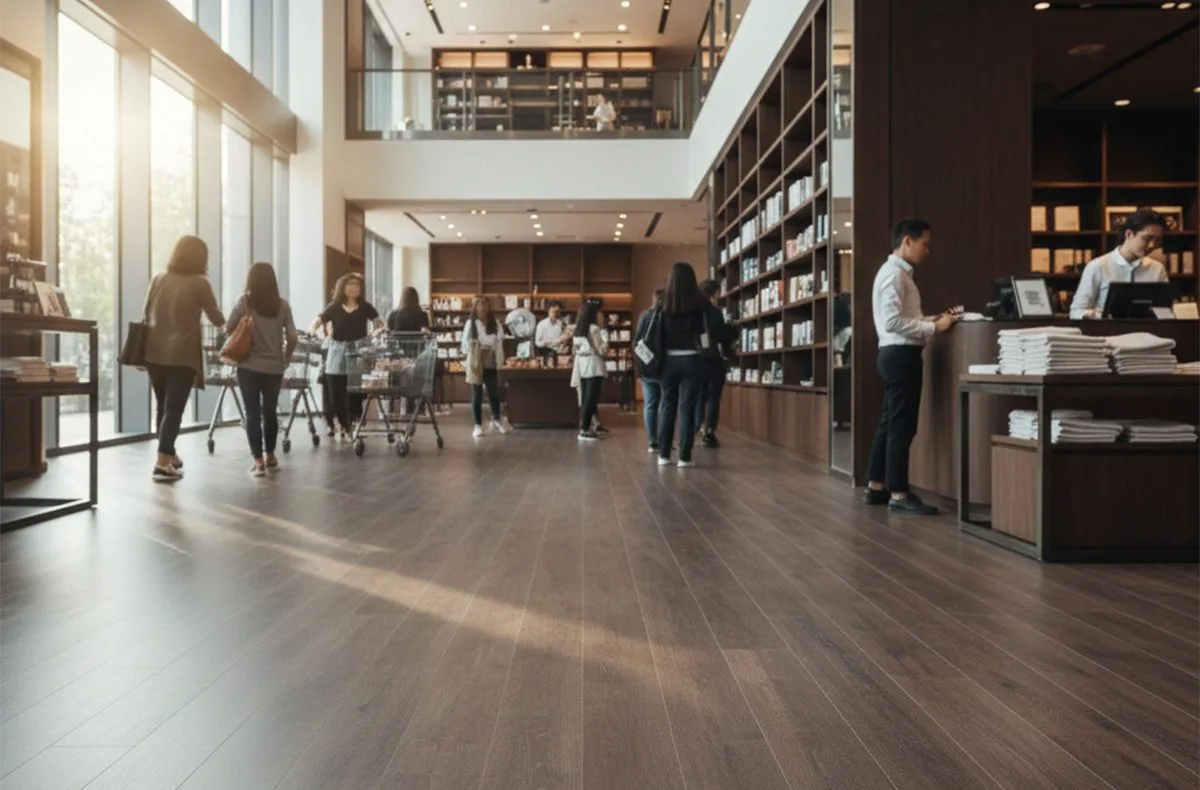 超耐磨木地板場景應用示意