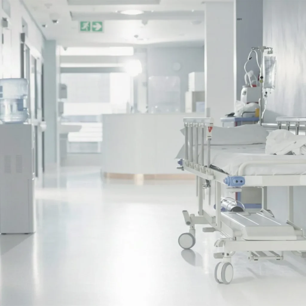 鉅成鈦晶技術曾於中部醫學中心慢性病房進行實測