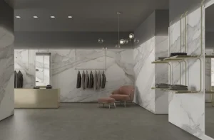 想讓牆面煥然一新卻怕粉塵？卡扣牆板乾式施工縮短70%工期，防水防潮且質感如石材，2026裝修首選！