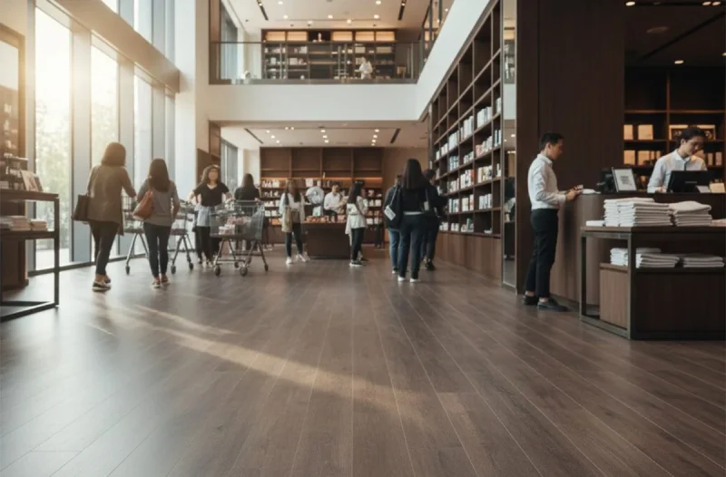 超耐磨木地板場景應用示意